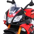 Aprilia Tuono V4 Motor na akumulator dla dzieci Czerwony + Panel MP3 + Kółka pomocnicze + Wolny Start-10 7595 