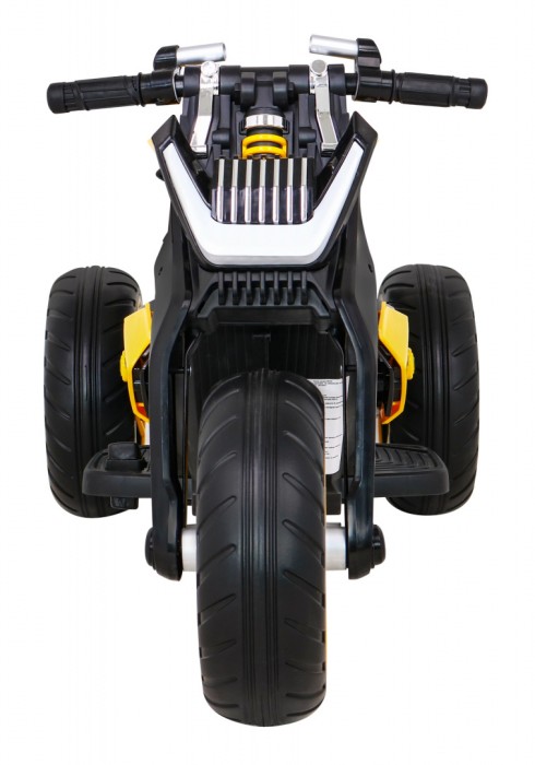 Motor Future na akumulator dla dzieci Żółty + Panel audio + Wolny Start + Koła EVA-3 7596 