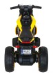 Motor Future na akumulator dla dzieci Żółty + Panel audio + Wolny Start + Koła EVA-6 7596 