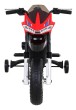 Motor Night Rider na akumulator dla dzieci Czerwony + Kółka pomocnicze + MP3 USB + Gaz w manetce-3 7598 