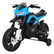 Motor Night Rider na akumulator dla dzieci Niebieski + Kółka pomocnicze + MP3 USB + Gaz w manetce-1 7599 