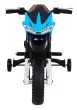Motor Night Rider na akumulator dla dzieci Niebieski + Kółka pomocnicze + MP3 USB + Gaz w manetce-3 7599 