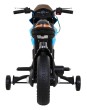 Motor Night Rider na akumulator dla dzieci Niebieski + Kółka pomocnicze + MP3 USB + Gaz w manetce-6 7599 
