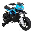 Motor Night Rider na akumulator dla dzieci Niebieski + Kółka pomocnicze + MP3 USB + Gaz w manetce-8 7599 