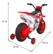 Motorek Cross Super Speed Czerwony-2 7602 