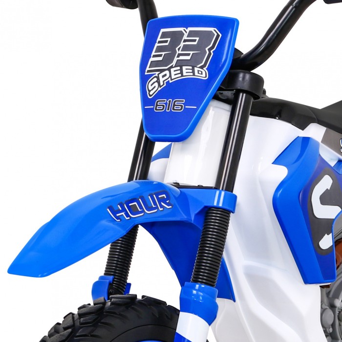 Motorek Cross Super Speed Niebieski-10 7603 