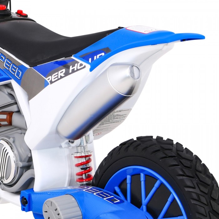 Motorek Cross Super Speed Niebieski-11 7603 