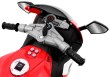 Motorek R1 Superbike elektryczny dla dzieci Czerwony + Kółka pomocnicze + Klakson + Światła LED-9 7605 