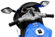 Motorek R1 Superbike elektryczny dla dzieci Niebieski + Kółka pomocnicze + Klakson + Światła LED-6 7606 