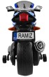 Motorek R1 Superbike elektryczny dla dzieci Niebieski + Kółka pomocnicze + Klakson + Światła LED-7 7606 