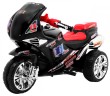 Motorek Trójkołowy RR1000 elektryczny dla dzieci Czarny + Dźwięki + Światła + Schowek-1 7607 