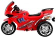 Motorek Trójkołowy RR1000 elektryczny dla dzieci Czerwony + Dźwięki + Światła + Schowek-3 7608 