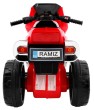Motorek Trójkołowy RR1000 elektryczny dla dzieci Czerwony + Dźwięki + Światła + Schowek-7 7608 