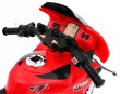 Motorek Trójkołowy RR1000 elektryczny dla dzieci Czerwony + Dźwięki + Światła + Schowek-9 7608 