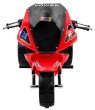 Motorek Trójkołowy RR1000 elektryczny dla dzieci Czerwony + Dźwięki + Światła + Schowek-13 7608 