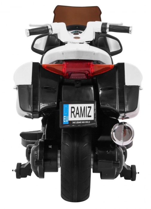 Motorek Ścigacz Biały-7 7609 