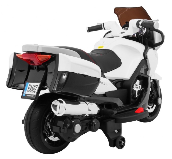 Motorek Ścigacz Biały-9 7609 