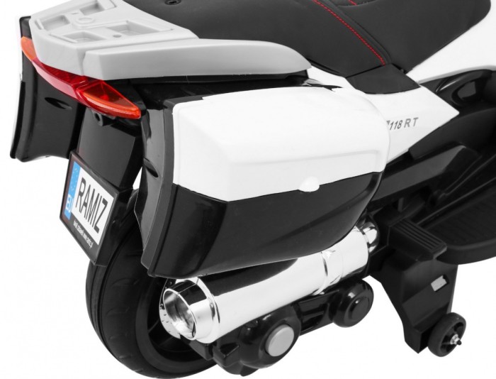 Motorek Ścigacz Biały-12 7609 