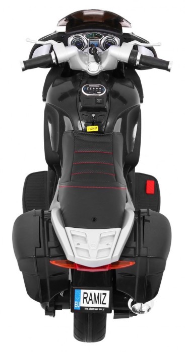 Motorek Ścigacz Czarny-9 7610 