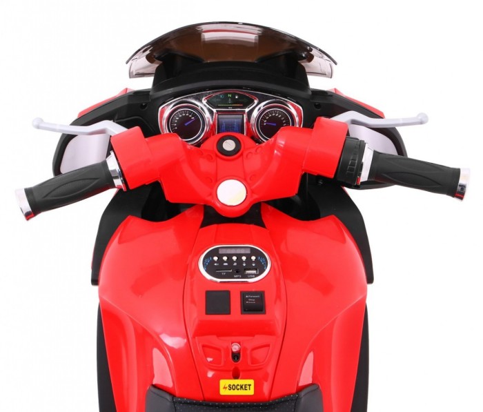 Motorek Ścigacz Czerwony-8 7611 