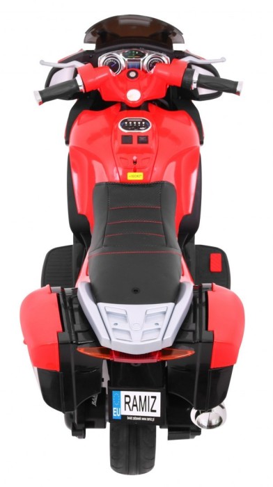 Motorek Ścigacz Czerwony-9 7611 