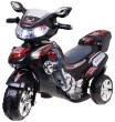 Motorek F928 na akumulator dla dzieci Czarny + Kufer + Światła + Klakson + Melodie-1 7612 