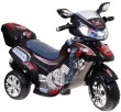 Motorek F928 na akumulator dla dzieci Czarny + Kufer + Światła + Klakson + Melodie-3 7612 