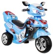 Motorek F928 na akumulator dla dzieci Niebieski + Kufer + Światła + Klakson + Melodie-1 7614 