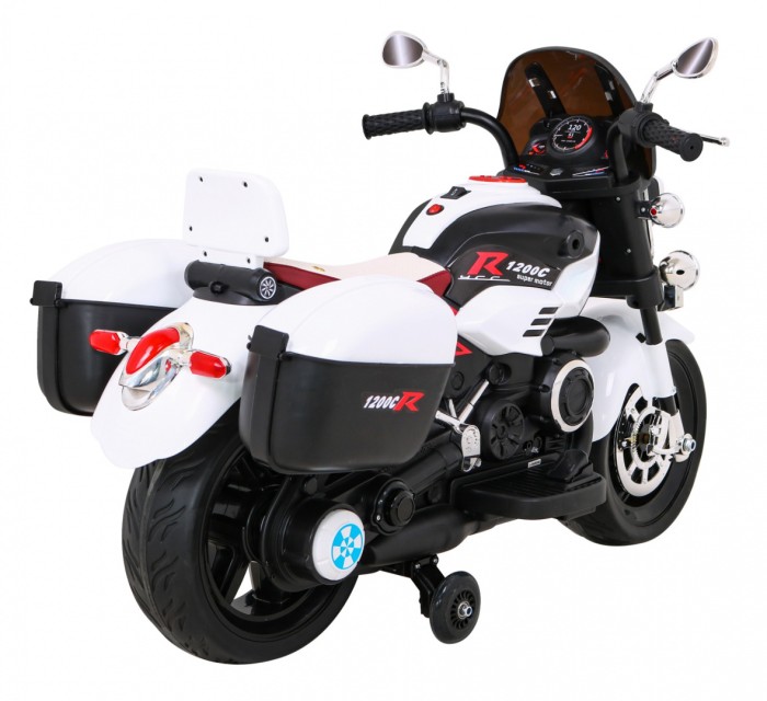 Pojazd MOTOR 1200CR Biały-10 7615 