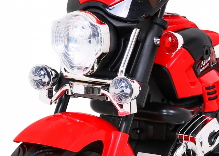 Pojazd MOTOR 1200CR Czerwony-11 7616 