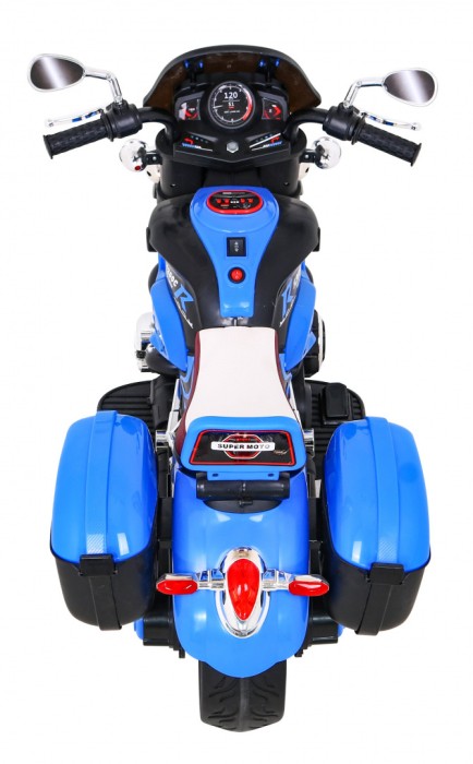 Pojazd MOTOR 1200CR Niebieski-7 7617 