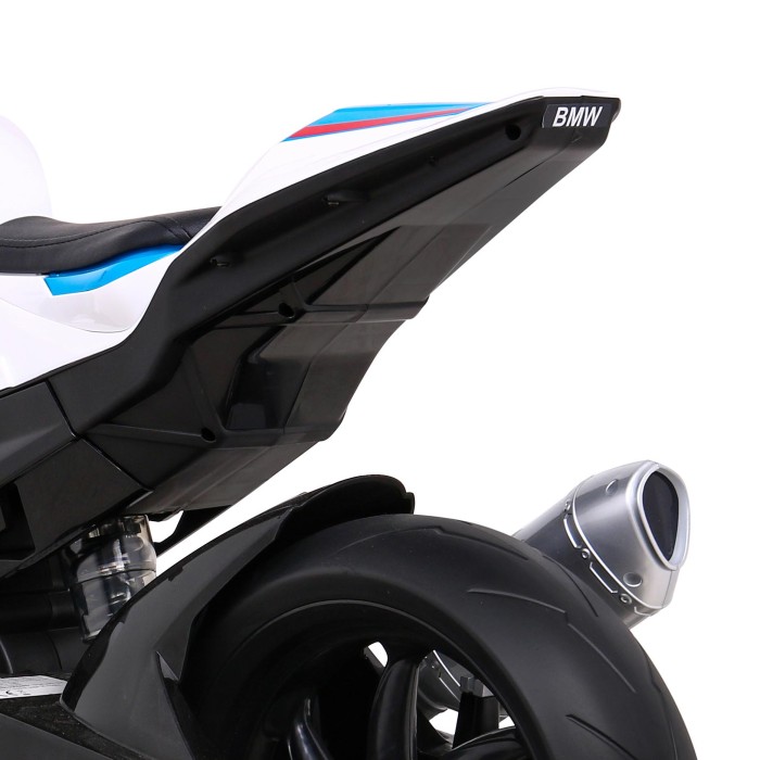 Motor BMW HP4 na akumulator dla dzieci Biały + Pomocnicze kółka + Wolny Start + EVA + MP3 LED-9 7618 