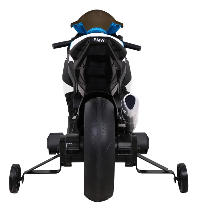 Motor BMW HP4 na akumulator dla dzieci Biały + Pomocnicze kółka + Wolny Start + EVA + MP3 LED-10 7618 