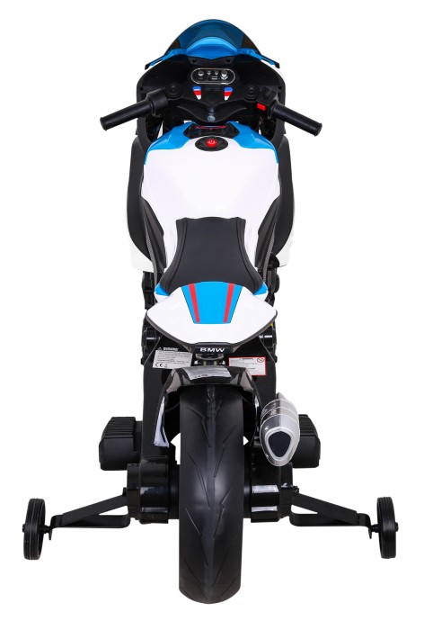 Motor BMW HP4 na akumulator dla dzieci Biały + Pomocnicze kółka + Wolny Start + EVA + MP3 LED-11 7618 
