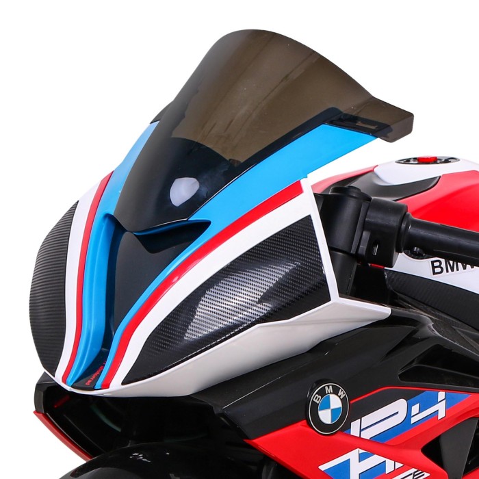 Motor BMW HP4 na akumulator dla dzieci Czerwony + Pomocnicze kółka + Wolny Start + EVA + MP3 LED-2 7619 