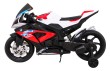 Motor BMW HP4 na akumulator dla dzieci Czerwony + Pomocnicze kółka + Wolny Start + EVA + MP3 LED-3 7619 