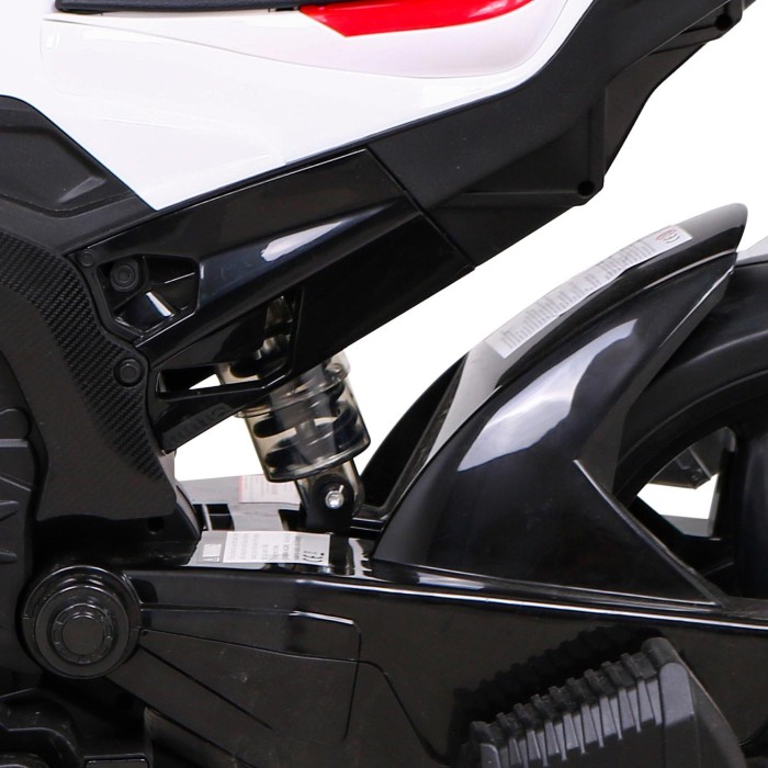 Motor BMW HP4 na akumulator dla dzieci Czerwony + Pomocnicze kółka + Wolny Start + EVA + MP3 LED-6 7619 