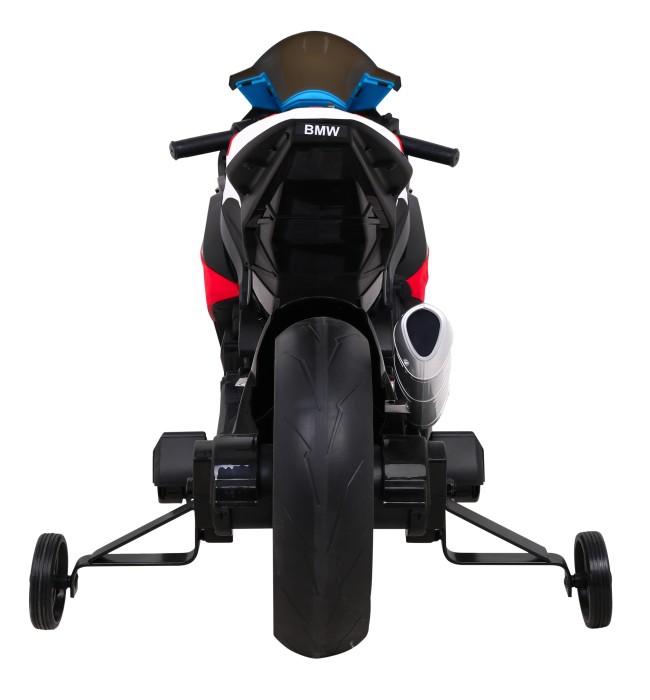 Motor BMW HP4 na akumulator dla dzieci Czerwony + Pomocnicze kółka + Wolny Start + EVA + MP3 LED-9 7619 