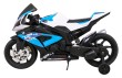 Motor BMW HP4 na akumulator dla dzieci Niebieski + Pomocnicze kółka + Wolny Start + EVA + MP3 LED-2 7620 