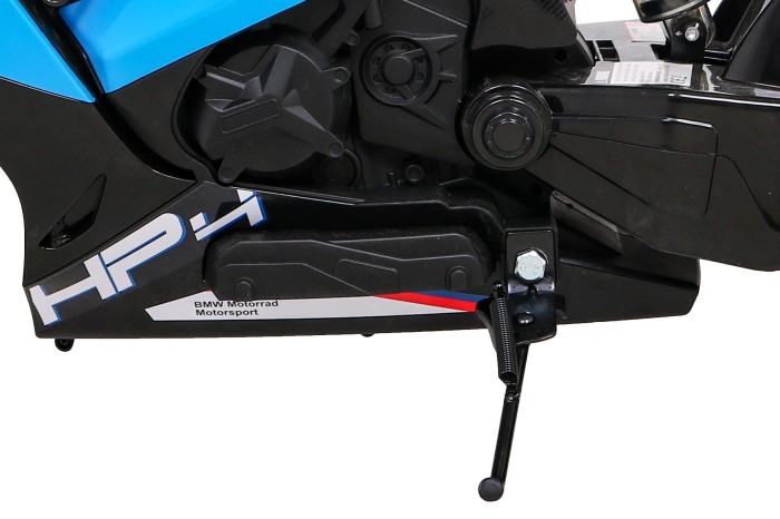 Motor BMW HP4 na akumulator dla dzieci Niebieski + Pomocnicze kółka + Wolny Start + EVA + MP3 LED-3 7620 