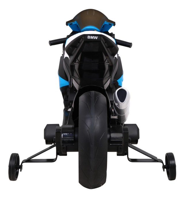Motor BMW HP4 na akumulator dla dzieci Niebieski + Pomocnicze kółka + Wolny Start + EVA + MP3 LED-8 7620 