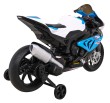 Motor BMW HP4 na akumulator dla dzieci Niebieski + Pomocnicze kółka + Wolny Start + EVA + MP3 LED-11 7620 