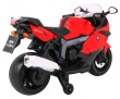 Motor na akumulator BMW K1300S dla dzieci Czerwony + Kółka pomocnicze + Dźwięki Światła + Wolny Start-9 7622 