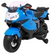 Motor na akumulator BMW K1300S dla dzieci Niebieski + Kółka pomocnicze + Dźwięki Światła + Wolny Start-1 7623 