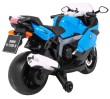 Motor na akumulator BMW K1300S dla dzieci Niebieski + Kółka pomocnicze + Dźwięki Światła + Wolny Start-8 7623 