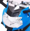 Motor na akumulator BMW K1300S dla dzieci Niebieski + Kółka pomocnicze + Dźwięki Światła + Wolny Start-10 7623 