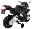 Motor na akumulator BMW S1000 RR dla dzieci Czarny + Kółeczka pomocnicze + Nóżka podpórka-7 7625 