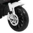 Motor na akumulator BMW S1000 RR dla dzieci Czarny + Kółeczka pomocnicze + Nóżka podpórka-9 7625 