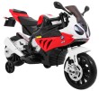Motor na akumulator BMW S1000 RR dla dzieci Czerwony + Kółeczka pomocnicze + Nóżka podpórka-10 7626 