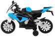 Motor na akumulator BMW S1000 RR dla dzieci Niebieski + Kółeczka pomocnicze + Nóżka podpórka-4 7627 